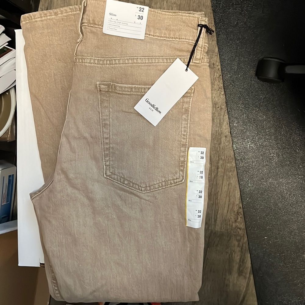 Goodfellow & Co Men’s Jean 32x30 Tan